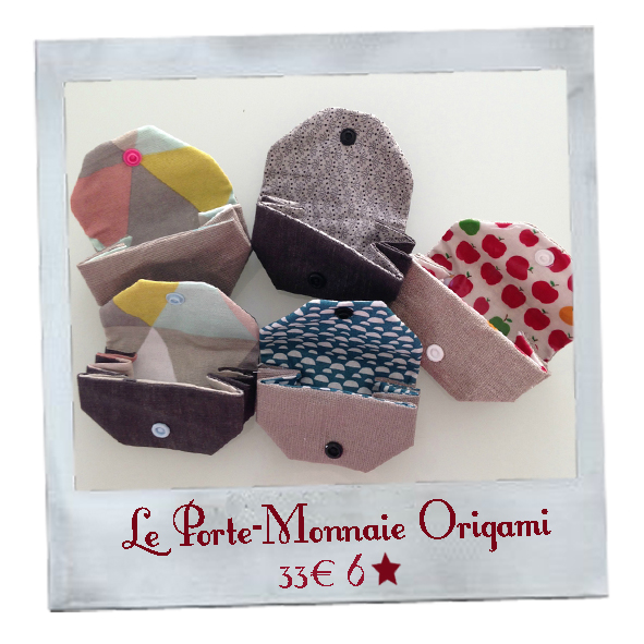 porte monnaie origami